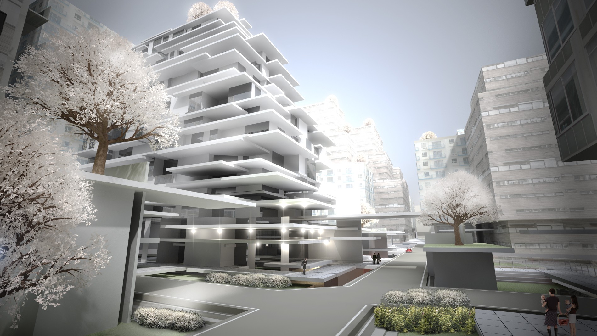 Boston_Final Visualization of the central urban space