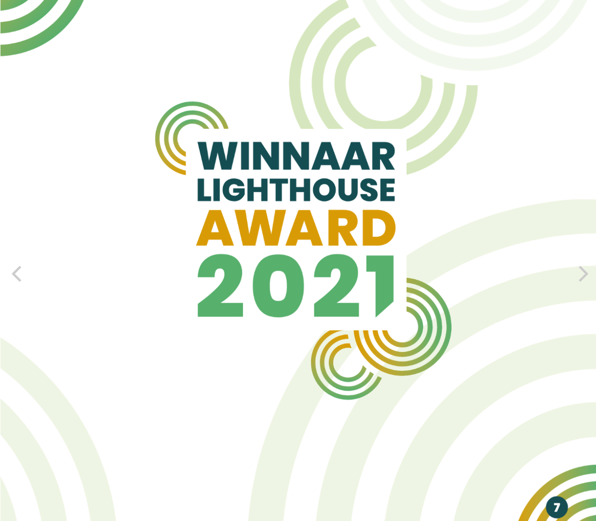 Lighthouse award Stadstuin van Hasselt