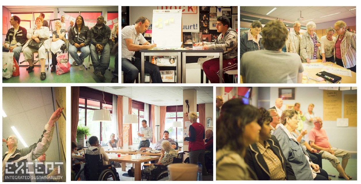 Our work with the community who cooperated with us through he process