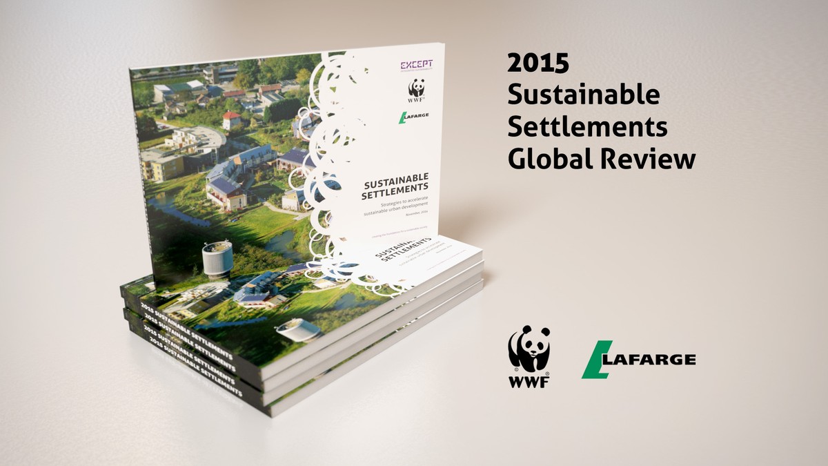 WWF review: the printed 2015 Sustainable Settlements Global Review